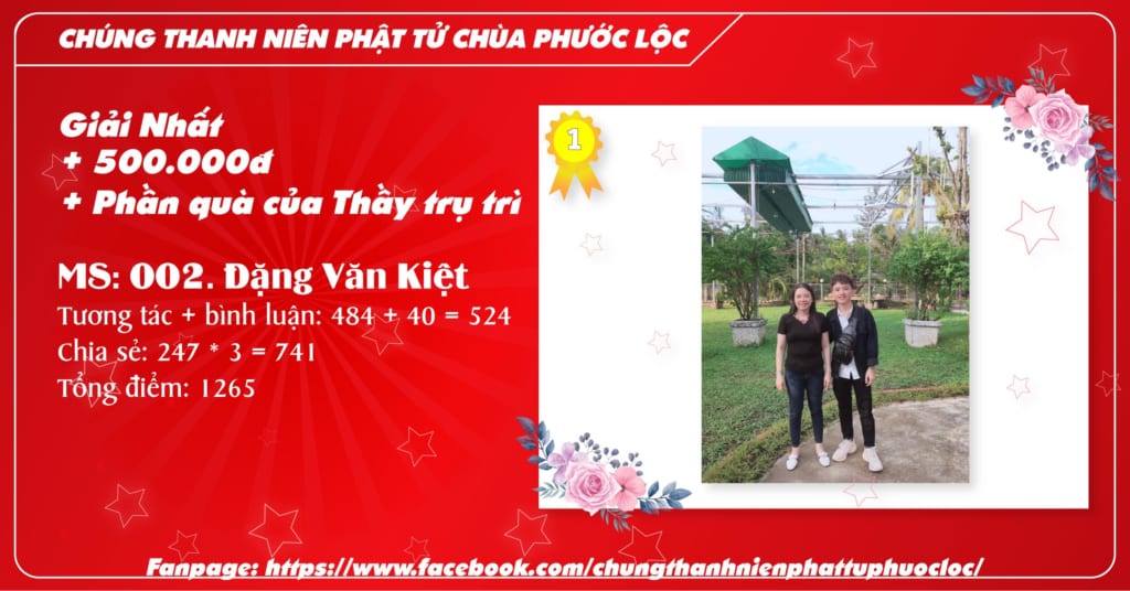 Giải nhất cuộc thi ảnh "Bên đấng sinh thành"